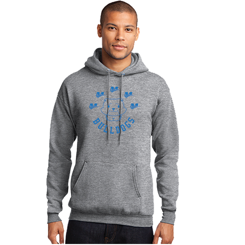 Hoodie with Bulldogs Crest