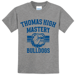 Thomas High School Bulldog Stripes FRIDAY T-shirt(Grades 7-12)