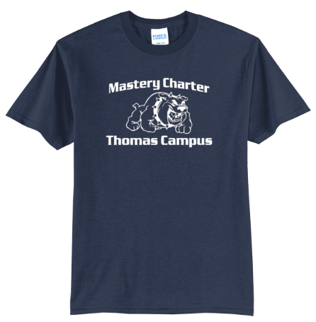 Thomas High School Adult Bulldog T-shirt (Grade 9 ONLY)