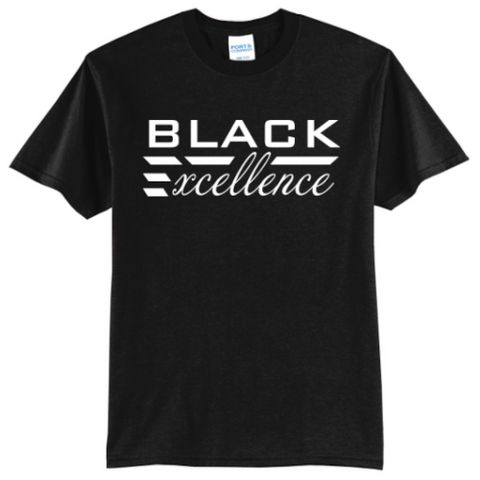 Adult 50/50 Tee Shirt - Black Excellence